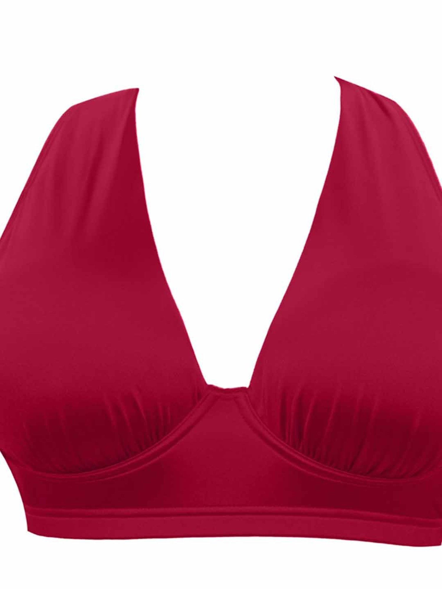 PARFAIT Cherry Longline Plunge Top