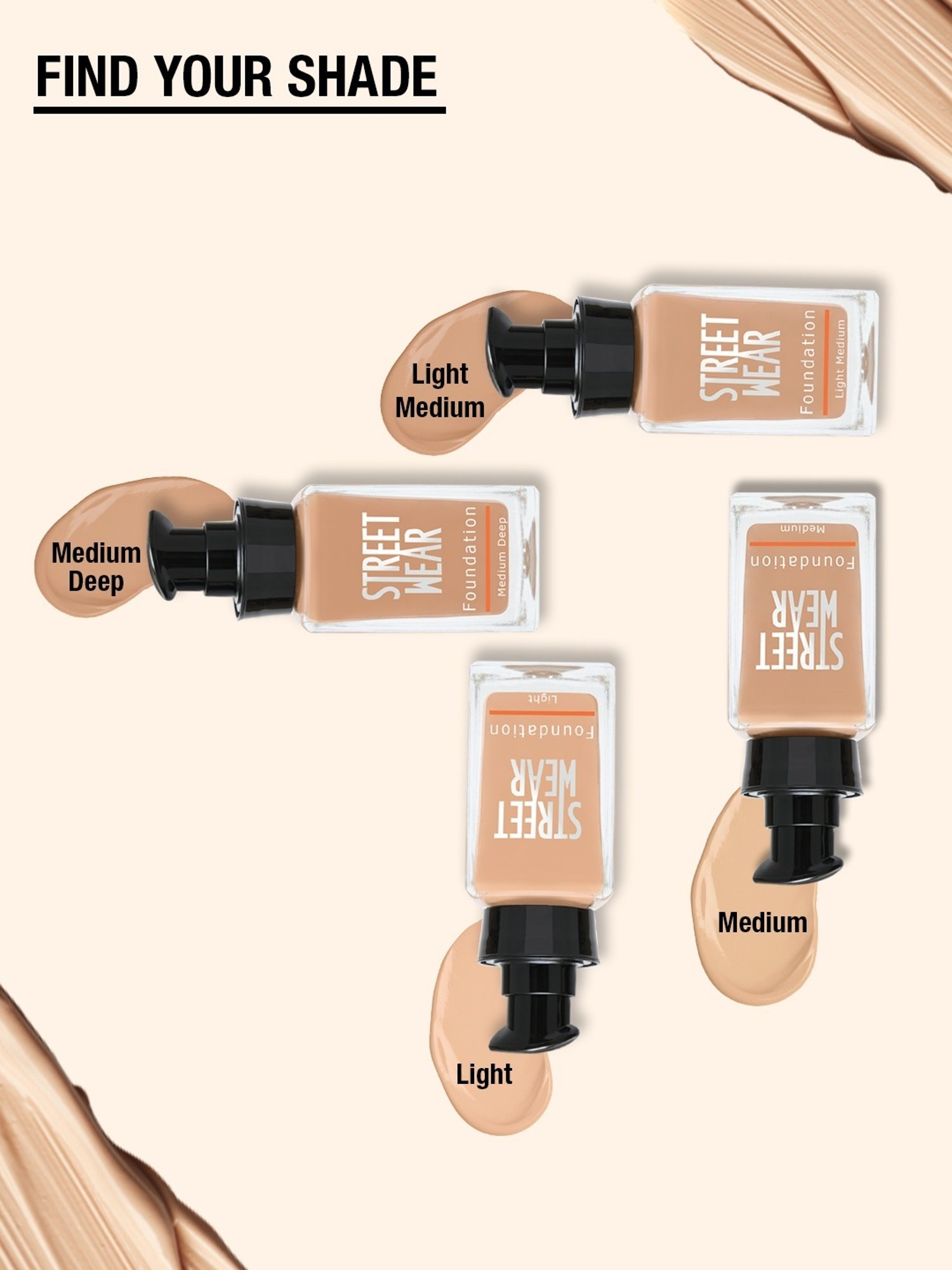 Street Wear Foundation Medium - 30 ml