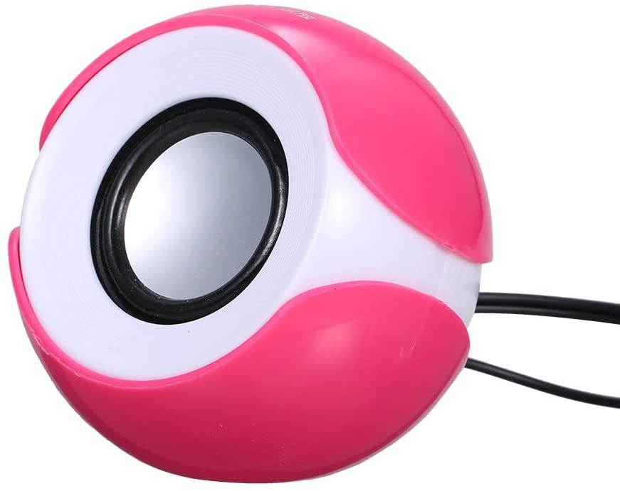 Docooler Computer Music Speaker Desktop Speaker Mini Music Speaker with 3.5mm Jack for Laptop/MP3/Smartphones