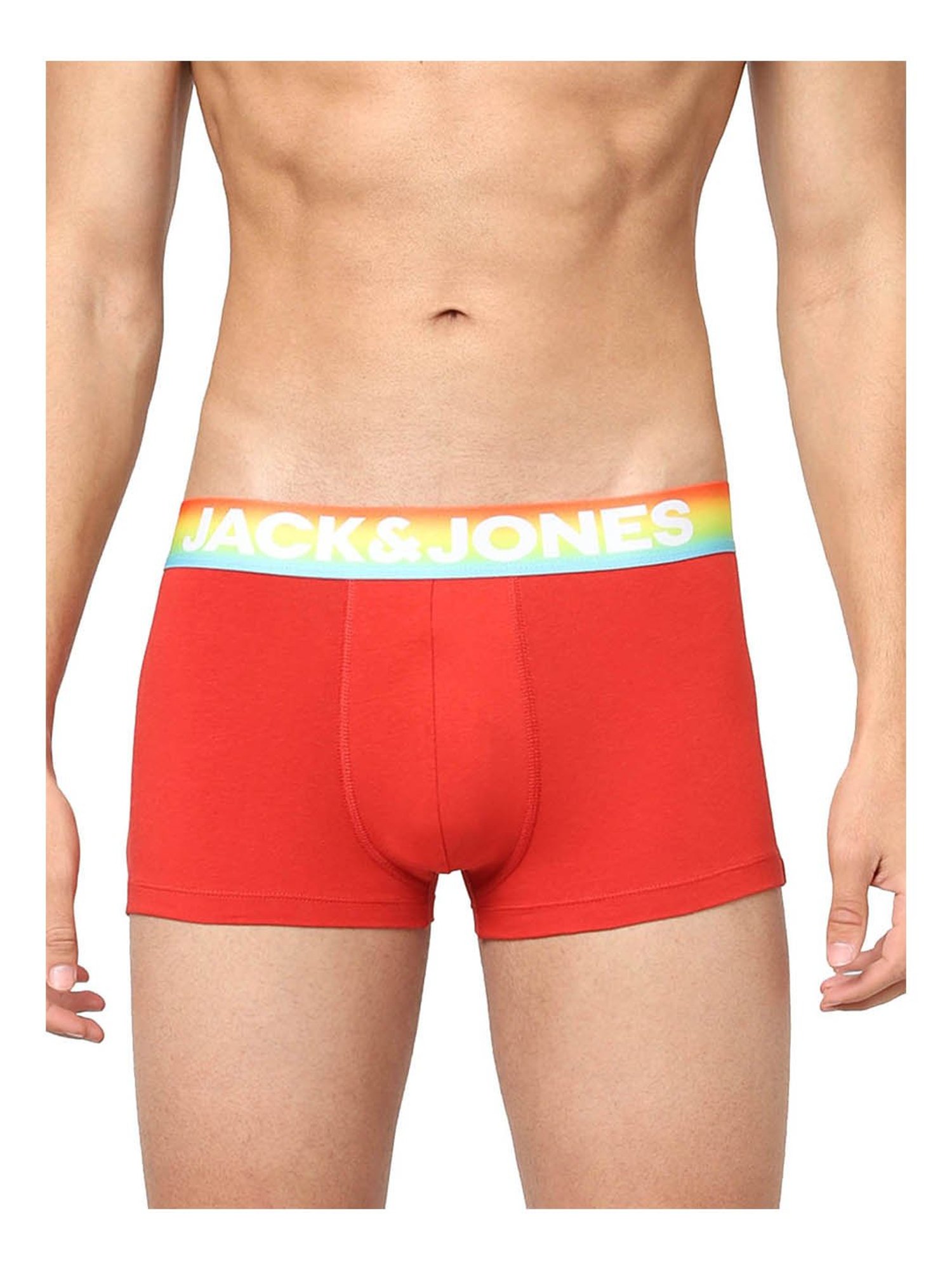 Jack & Jones Pompeian Red Regular Fit Trunks