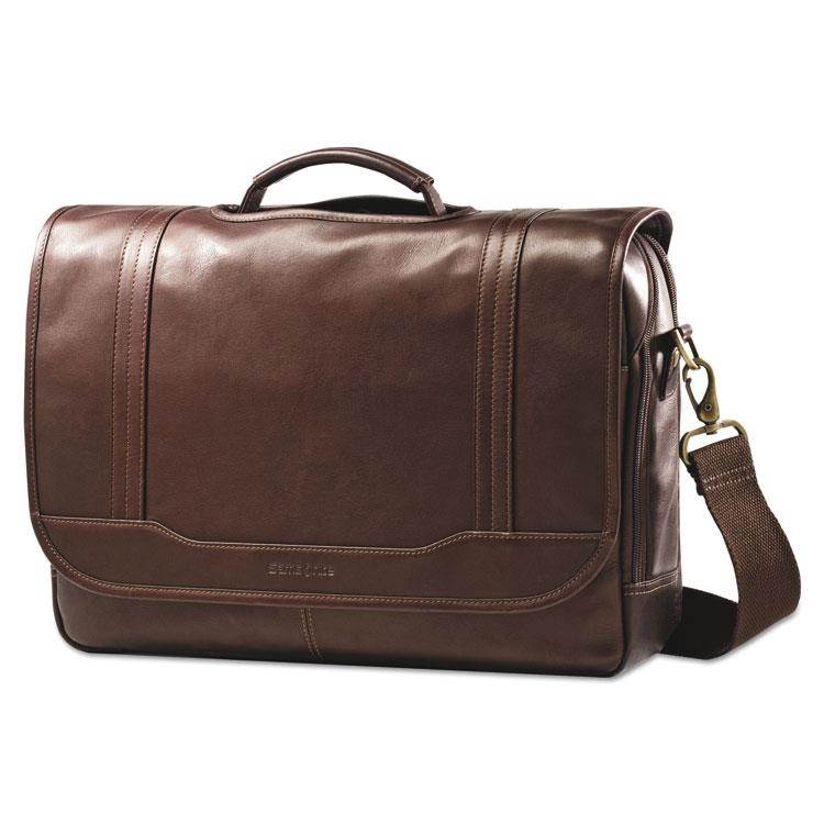 Samsonite Columbian Leather Flapover Laptop Case