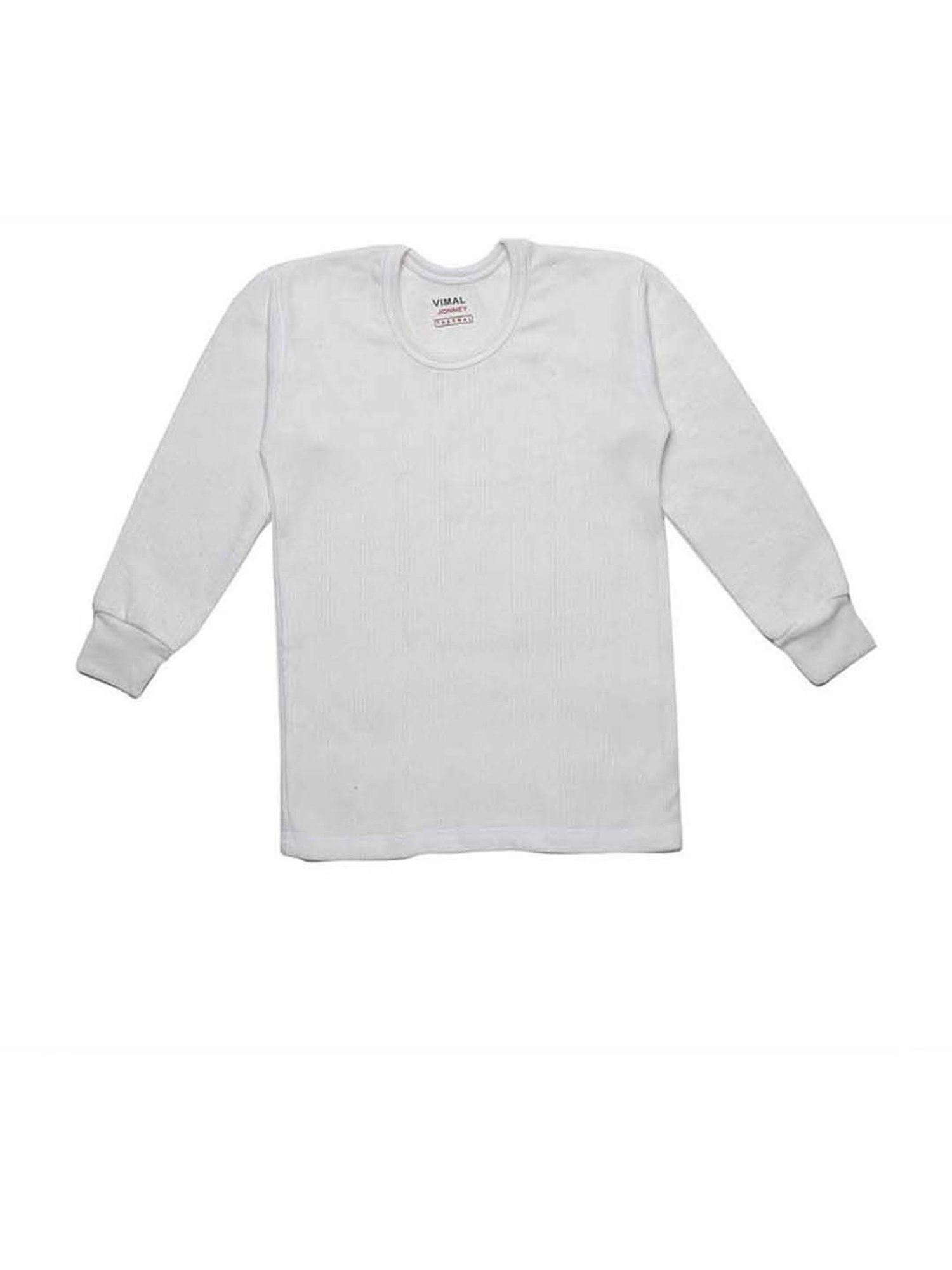 Vimal Jonney Kids Multicolor Regular Fit Thermal Tops - Pack of 2