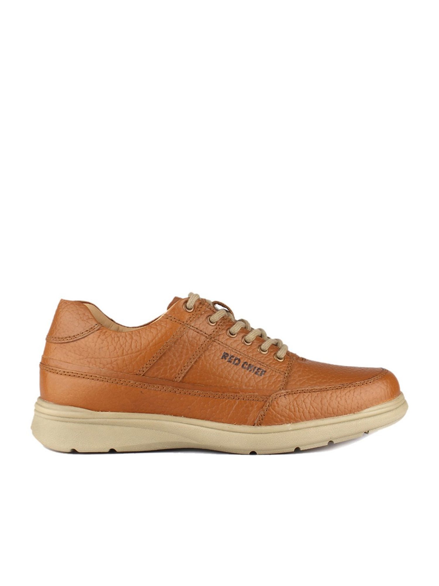 Red Chief Men's Tan Derby Shoes