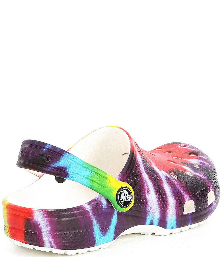 Crocs Kids' Classic Tie Dye Clogs (Infant)