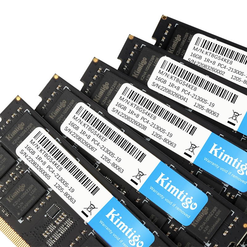 Kimtigo 16GB DDR4-2666MHz PC4  SO-DIMM CL19 Laptop Notebook RAM Memory Module