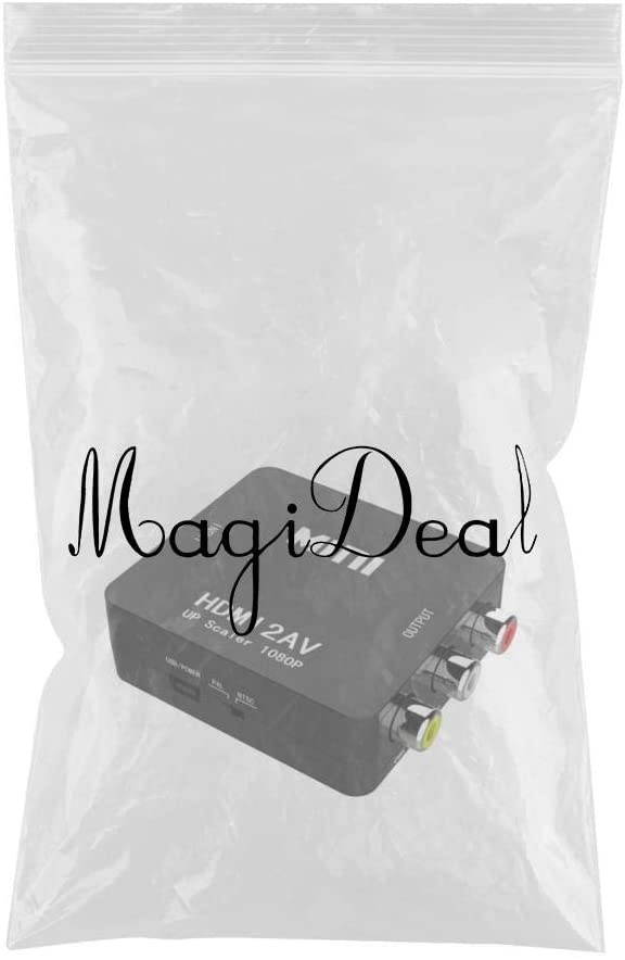 MagiDeal HDMI to RCA to AV, 1080P HDMI to AV 3RCA CVBs Composite Video Audio Convert