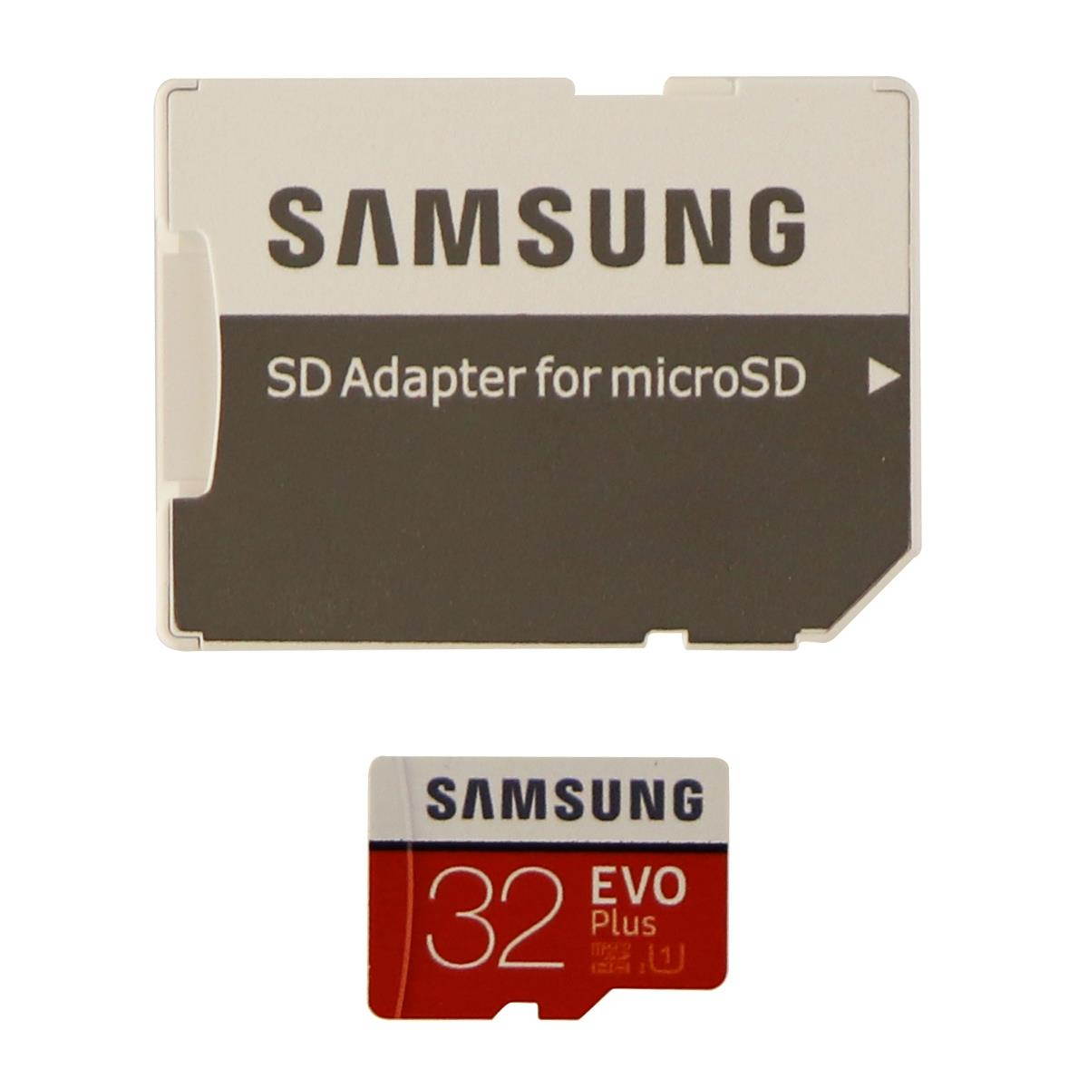 SAMSUNG EVO Plus 32GB microSDHC Memory Card Model MB-MC32G UHS-I/U1 Speed Up to 95MB/s