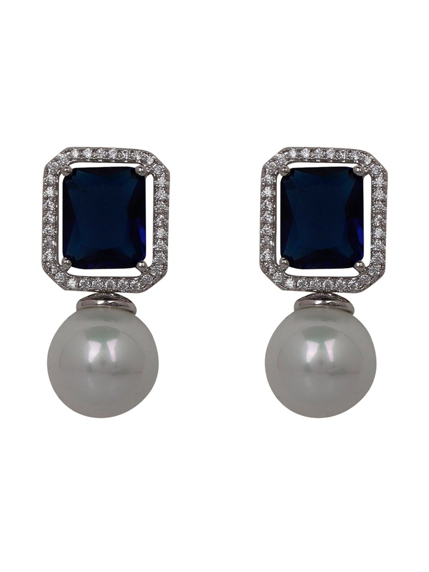 The Real Effect London 800 Silver Earrings for Women