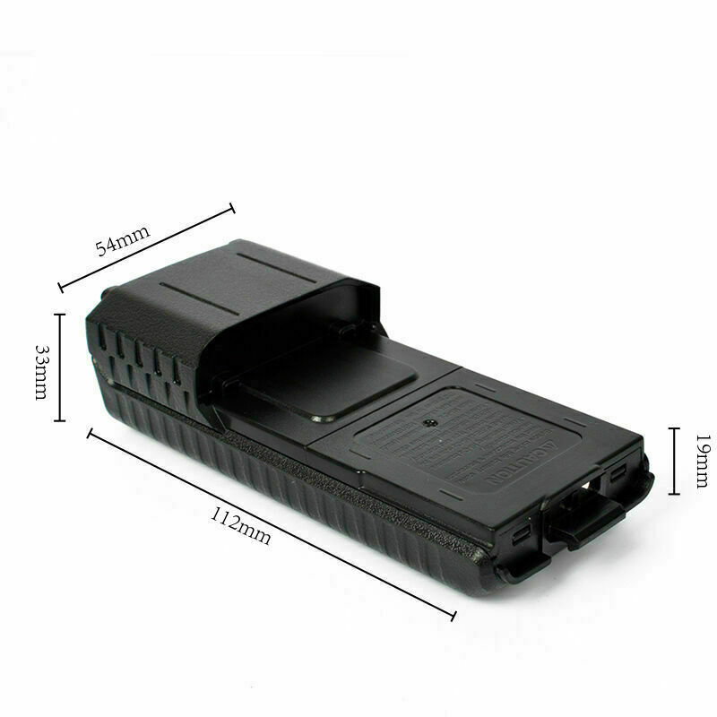 Extended 6X AA Battery Case for Baofeng UV-5R UV-5R+ Plus UV-5RB UV-5RE Walkie Talkie