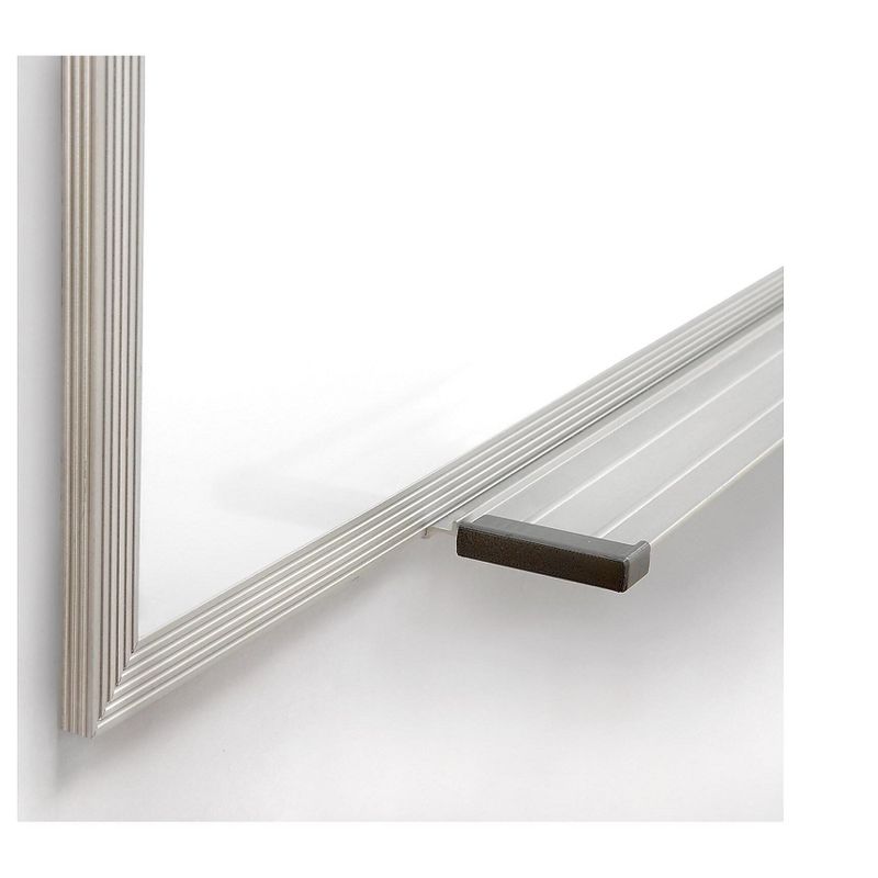 Ghent Non-Magnetic Whiteboard with Aluminum Frame 4'H x 5'W M2454