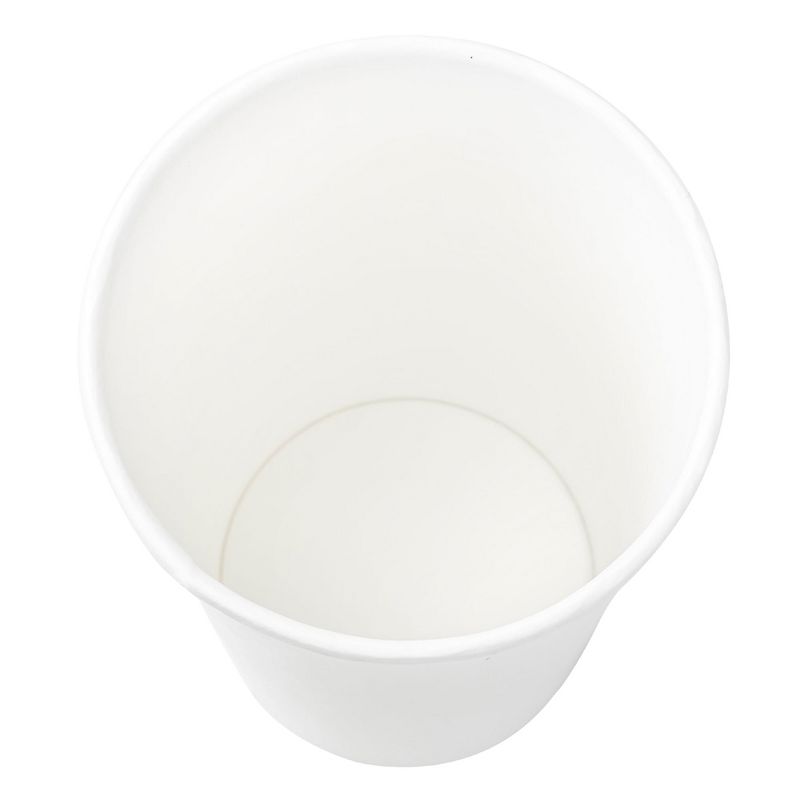 Karat 20 Ounce Poly Lined Sturdy Sweat Resistant High Quality Recyclable Paper Hot Cups for Coffee, Tea, and Hot Chocolate, White (600 Pack)