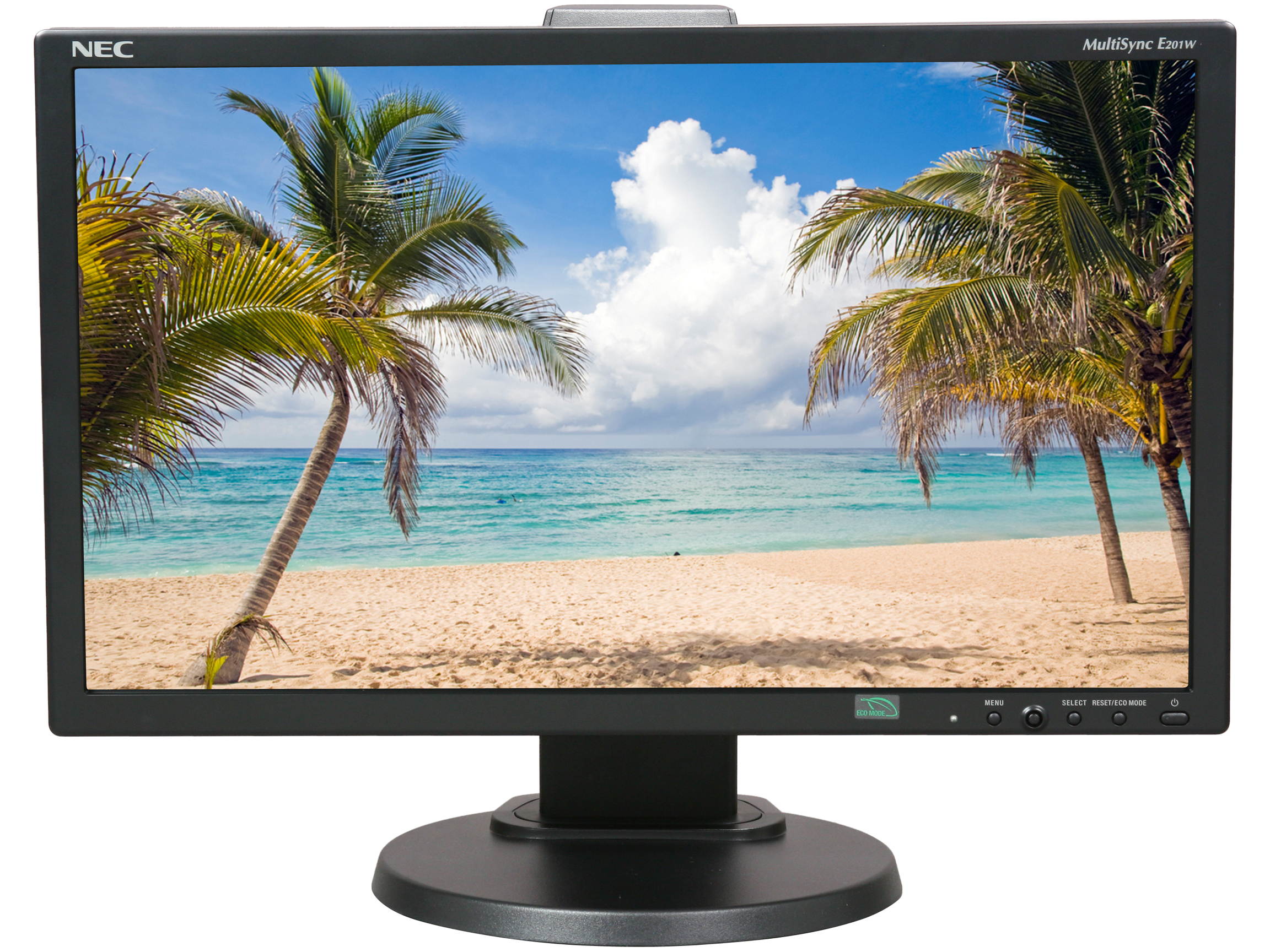 NEC Display Solutions E201W-BK 20" 1600 x 900 D-Sub, DVI, DisplayPort LCD Monitor