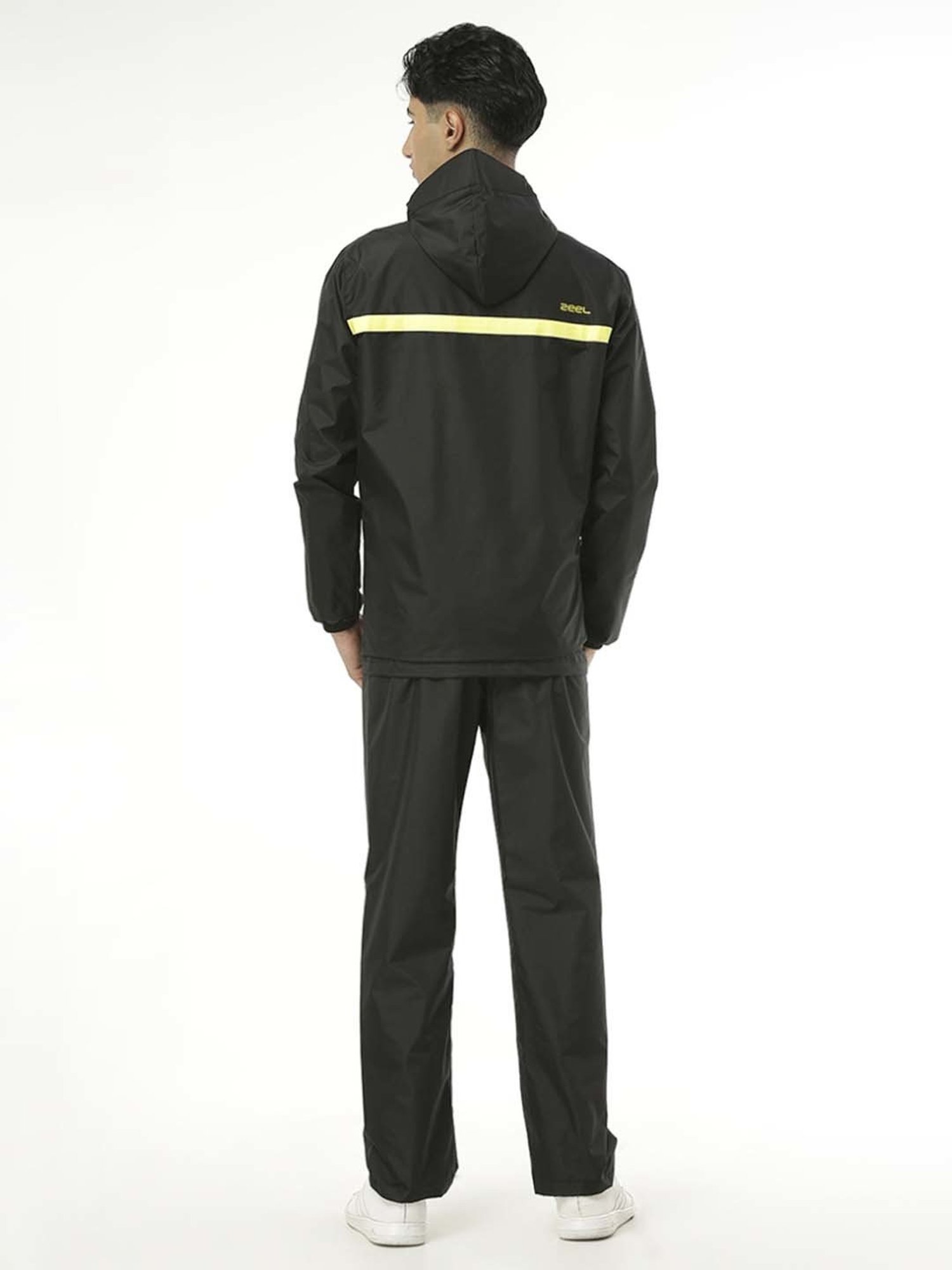 Wildcraft Red & Maroon Regular Fit Colour Block Rainwear Jacket