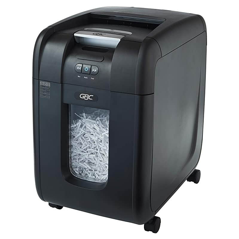 Paper Shredder, Auto Feed, 230 Sheet Capacity, Super Cross-Cut, 1-5 Users, Stack-and-Shred 230X (1757573)