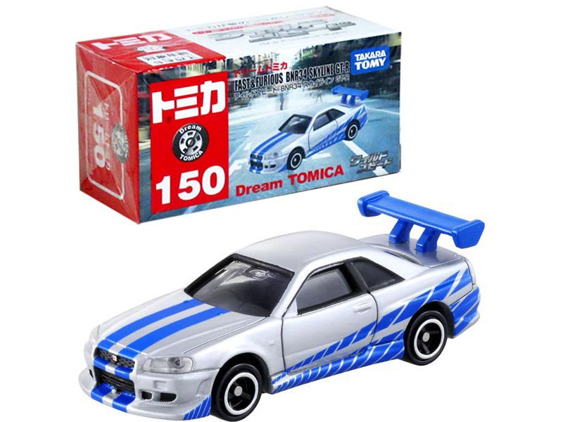 Takara Tomy Tomica Dream 150 Wild Speed Fast & Furious Nissan Skyline GT-R 1/64 Scale Diecast Car