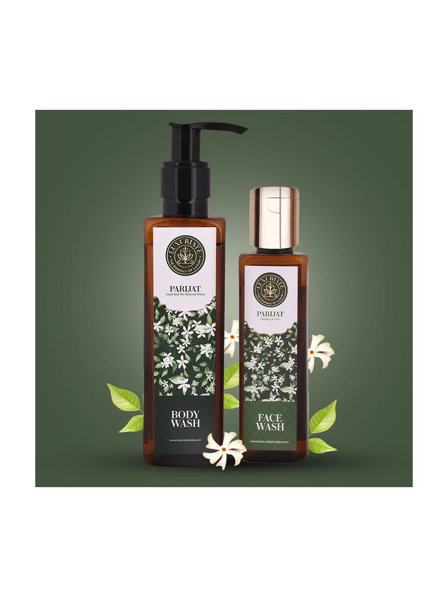 Luxuriate Lime Hand Wash and Tea Tree Face Wash Combo
