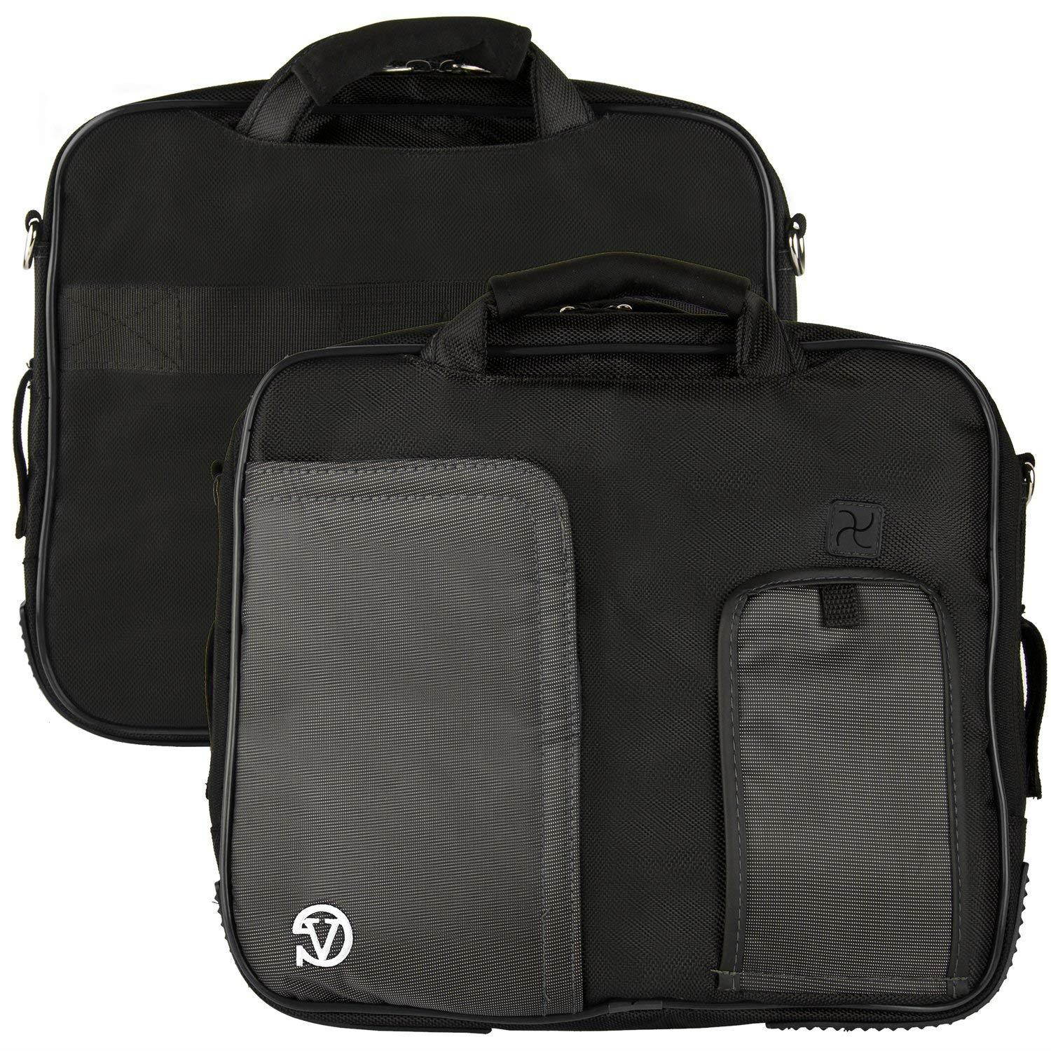 VG Pindar Shoulder Messenger Bag [Black Trim] For Microsoft Surface 3 Tablet (10.8-Inch) Intel Atom