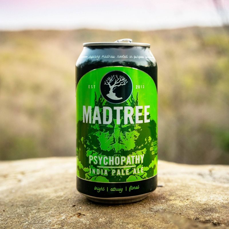 MadTree Psychopathy IPA Beer - 6pk/12 fl oz Cans