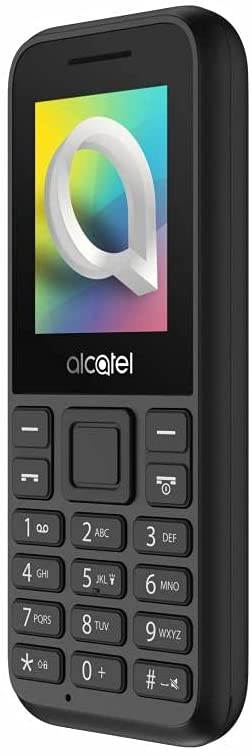 New Alcatel 1066D Factory Unlocked Mobile Cell Phone 1.8" QQVGA Display, 2G, CIF Rear Camera, 4MB RAM, 4MB ROM, Monster 400mAh Battery (Black)
