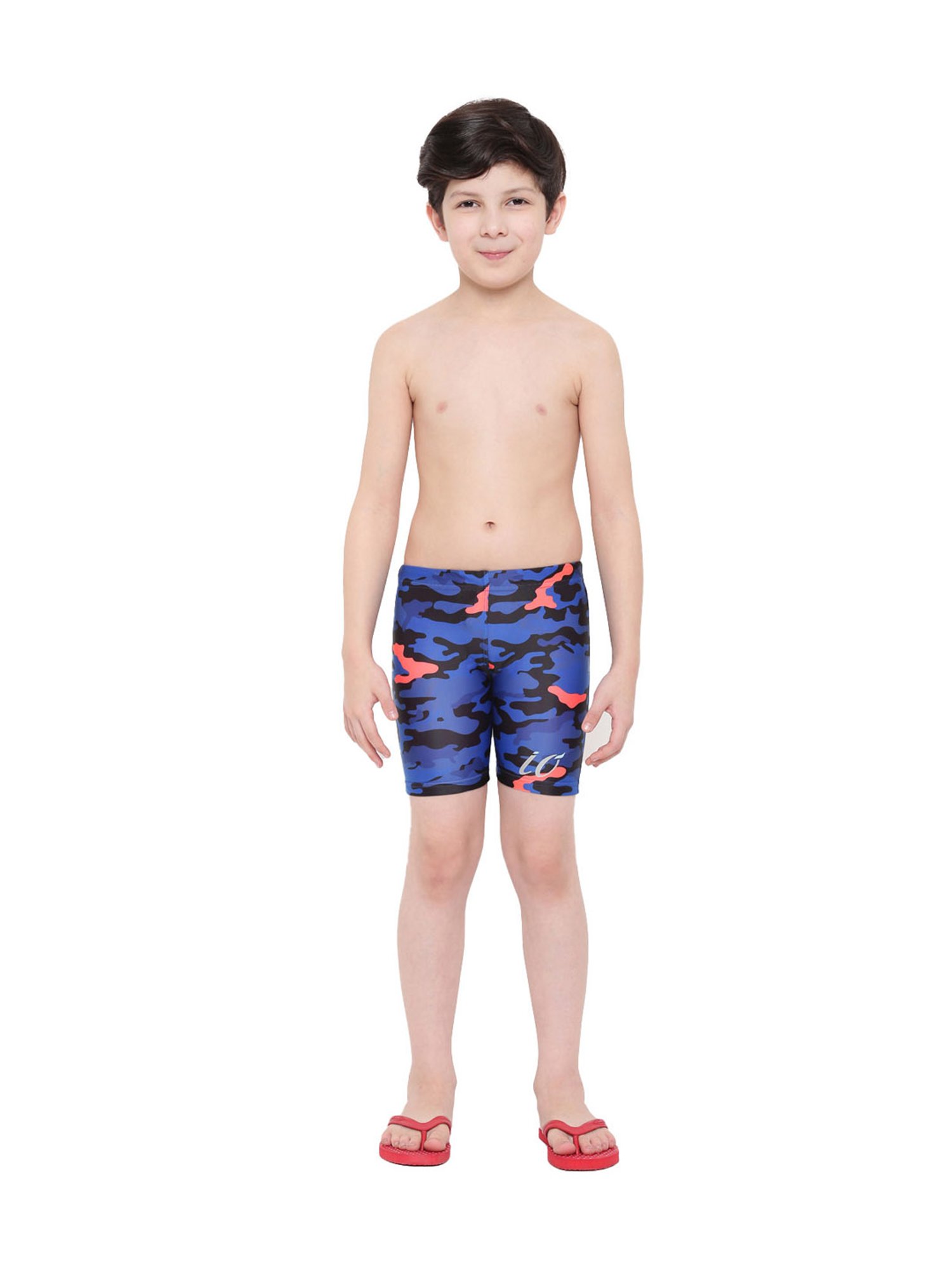 IO Kids Blue Printed Jammers