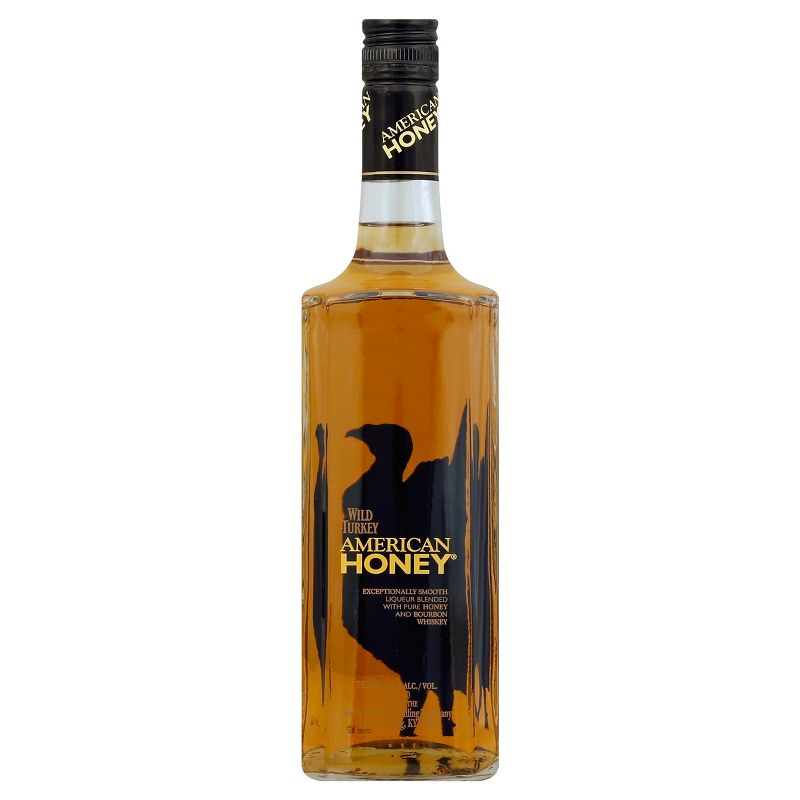 Wild Turkey American Honey Bourbon Whiskey - 750ml Bottle