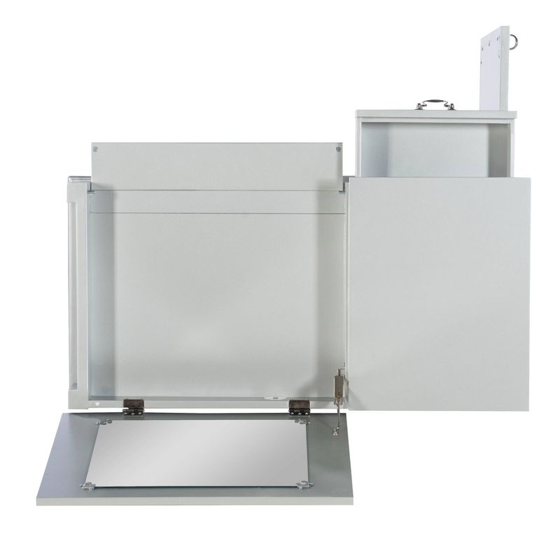 Lorna Vanity Set Silver - Linon