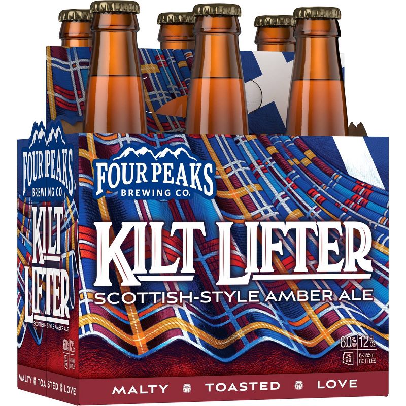 Four Peaks Kilt Lifter Scottish Style Ale Beer - 6pk/12 fl oz Bottles