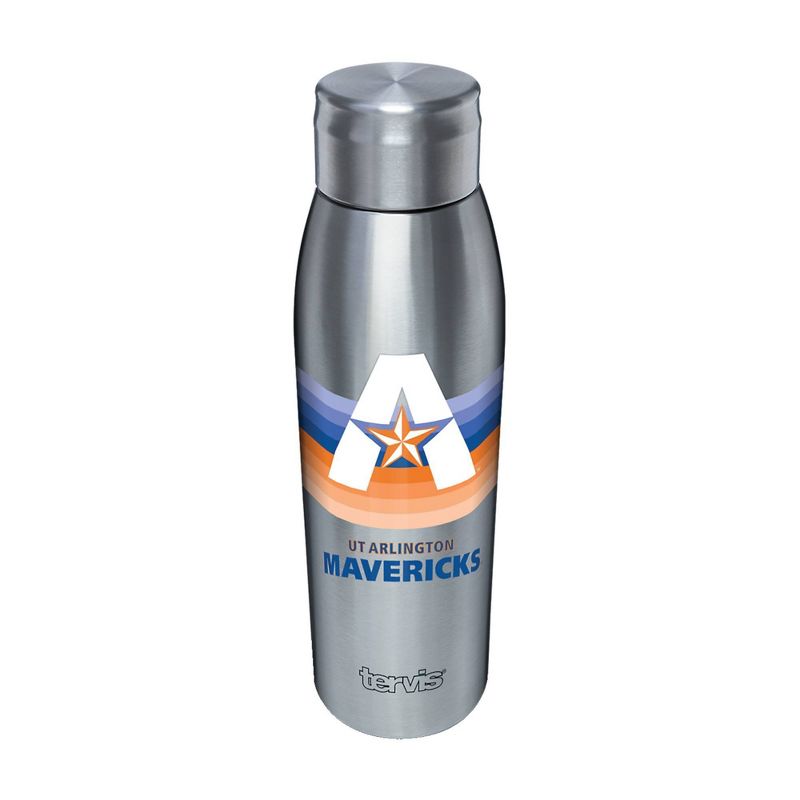 NCAA UT Arlington Mavericks 17oz Retro Strip Stainless Steel Water Bottle