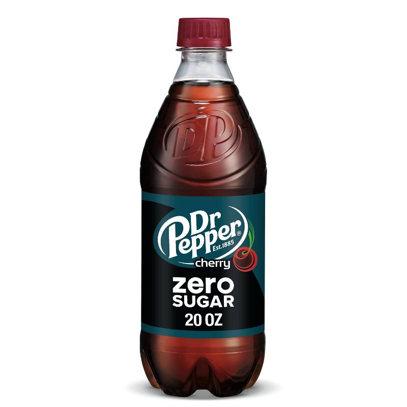 Dr Pepper Cherry Zero Sugar - 20 fl oz Bottle