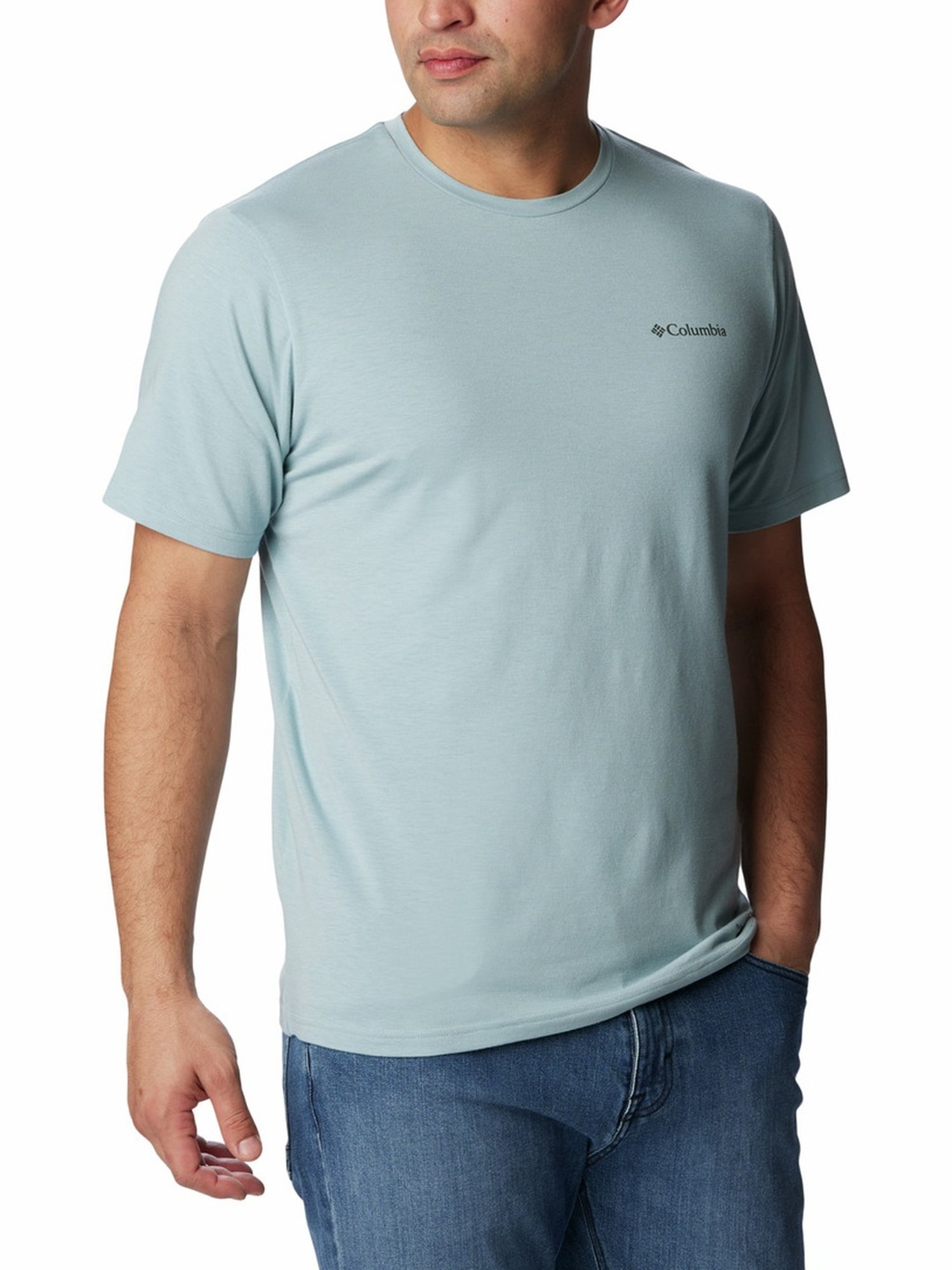 Columbia Stone Blue Regular Fit T-Shirt