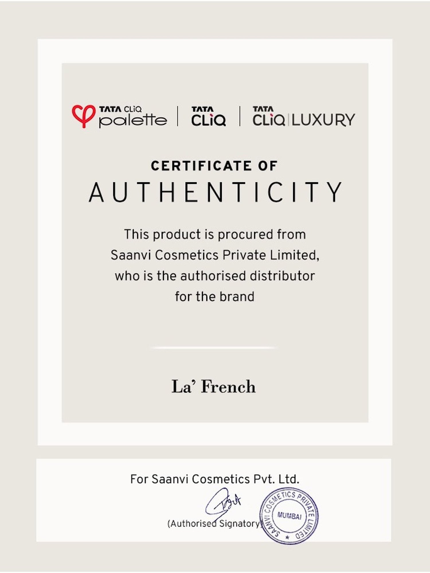 La'french Paris City of Dreams Eau de Parfum - 100 ml