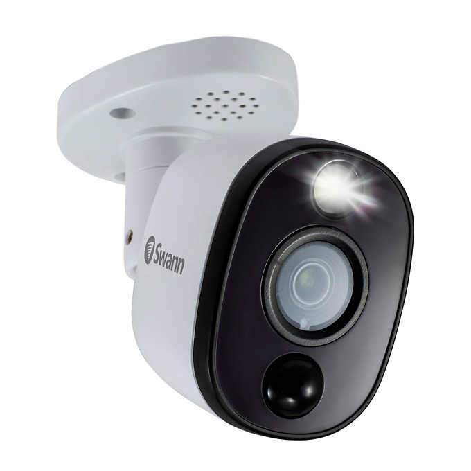 Swann 4K DVR Security Kit with 8-channel DVR, 4 Sensor Warning Light Cams and 2 Dome Cams
CODV8-55802D4WLWF-US