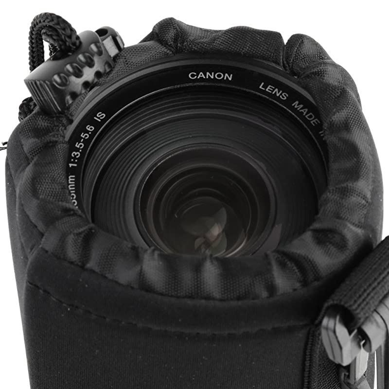 XLarge Neoprene Protective Pouch for DSLR Camera Lenses