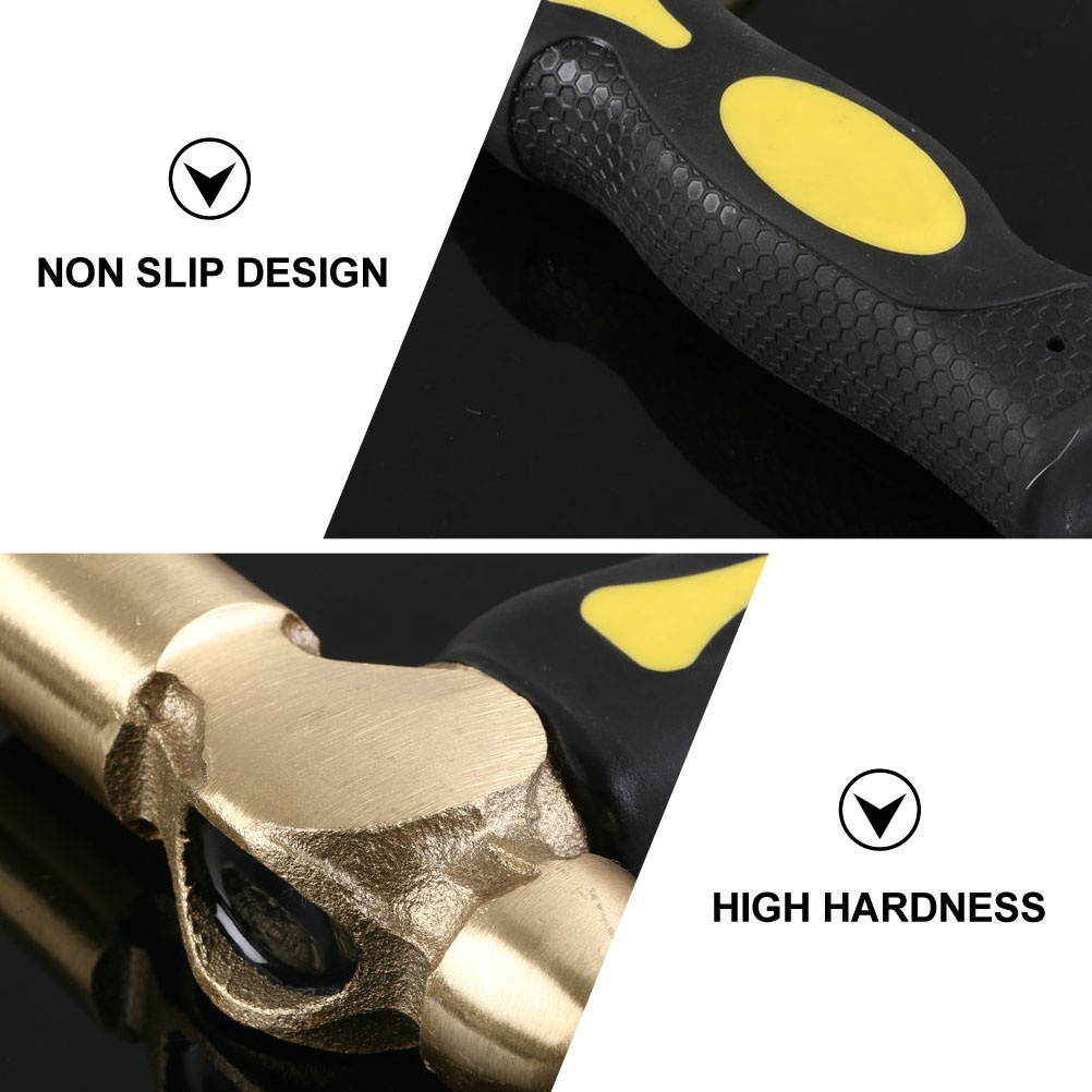 1 Pc Brass Hammer Premium Durable Sturdy Prime Kit Hammer for Jewelry Making DIY Crafts