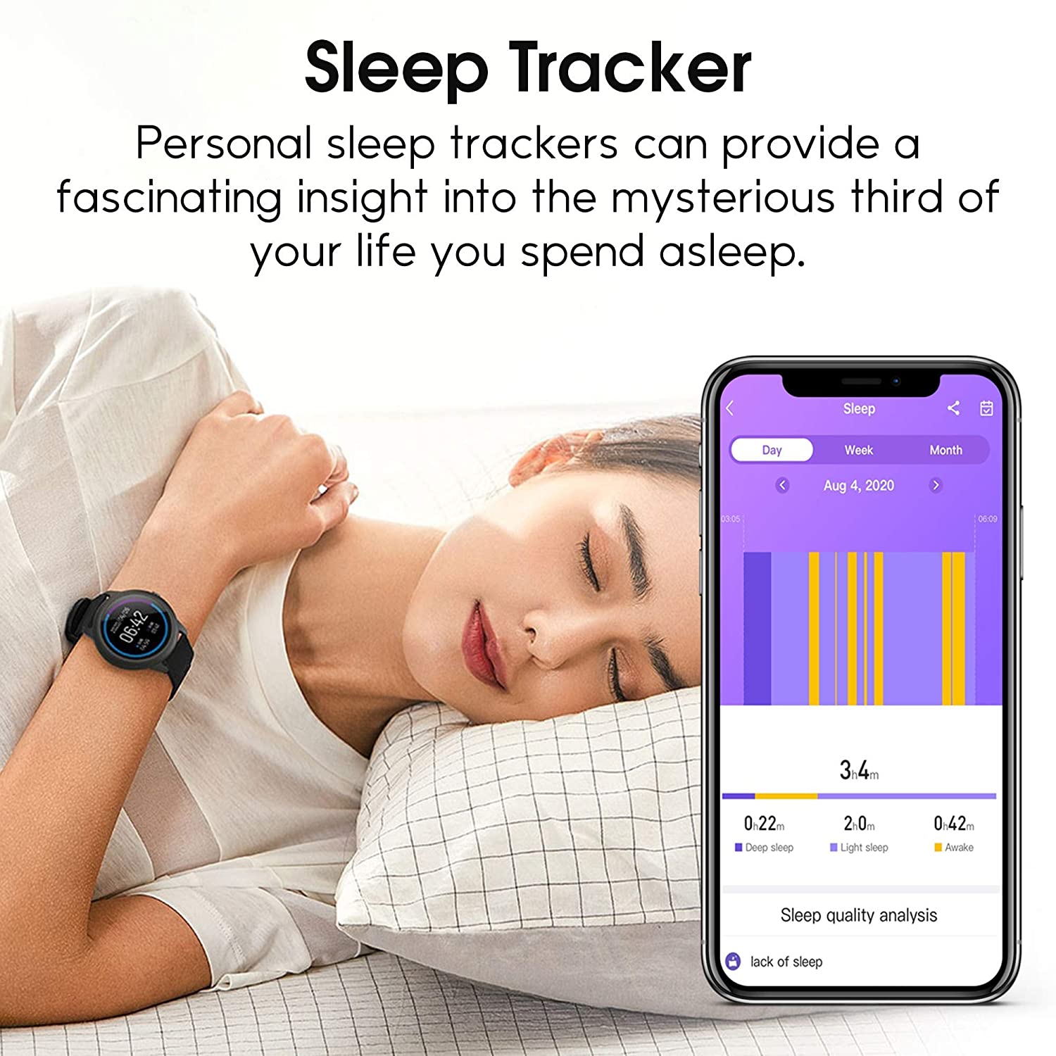 Solar Smart Watch for Apple iOS iPhone and Android Phones for Men and Woman, Health and Fitness Tracker Smartwatch with Heart Rate Monitor, LS05, 46mm Xiaomi Youpin Global Version