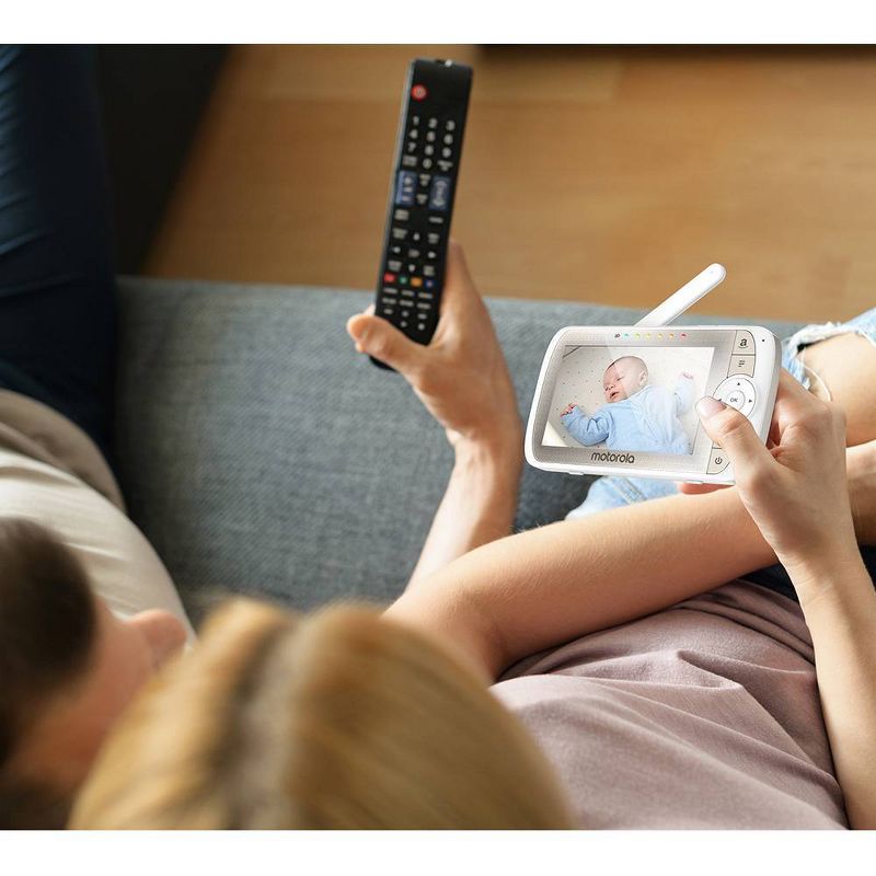 Motorola 5" Video Baby Monitor with 2 Camera PTZ