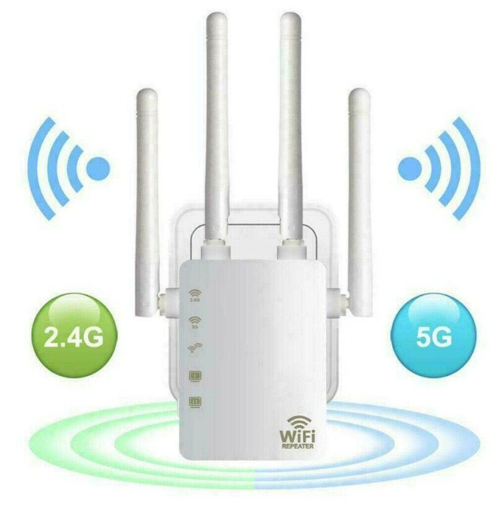 InkLink AC1200 WIFI Repeater,2.4G&5G 1200mbps Router& Wireless Range Extender