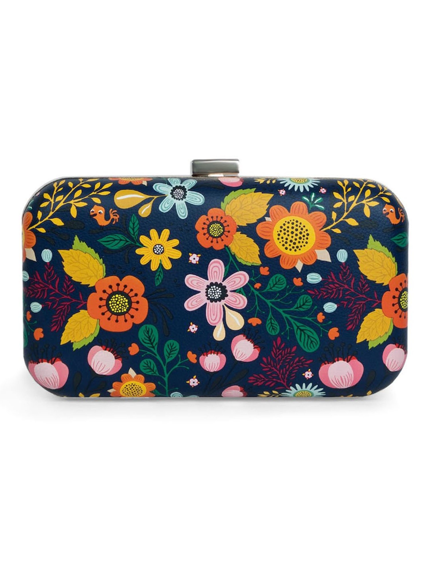 Modern Myth Multicolor Printed Clutch