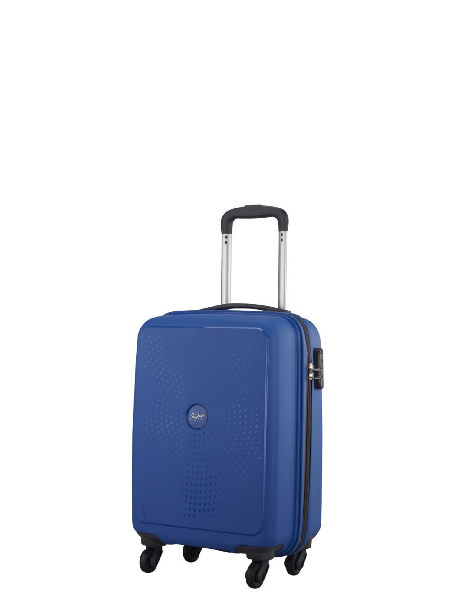 Skybags Salsa Nautic Blue Solid Hard Cabin Trolley Bag - 24 cm