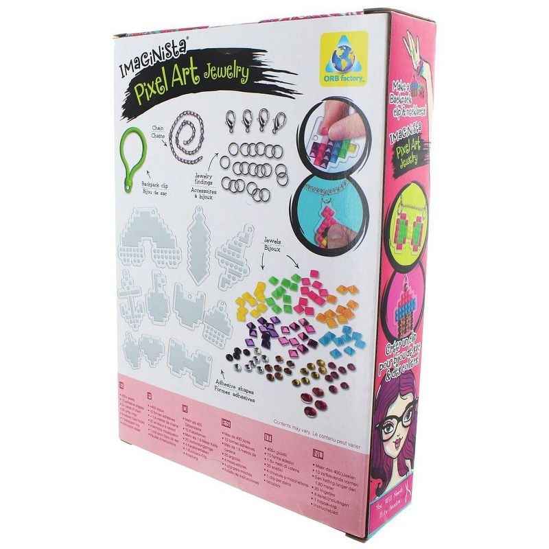 Nerd Block Imaginista Pixel Art Jewelry