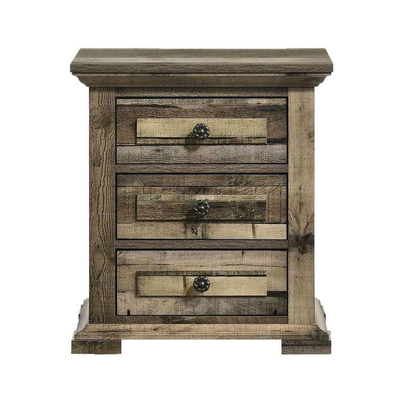 Shayne 3 Drawer Nightstand Drift - Picket House Furnishings