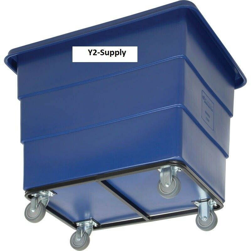 NEW! Plastic Bulk Box Truck, 12 Bushel, Steel Chassis Base, Blue!!