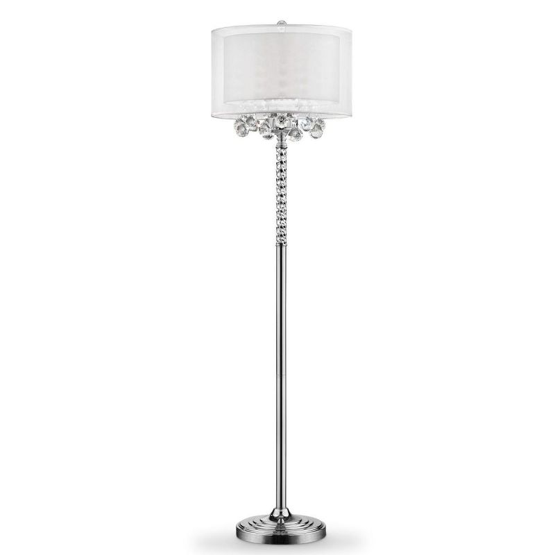 OK Lighting 62.5"H Moiselle Floor Lamp
