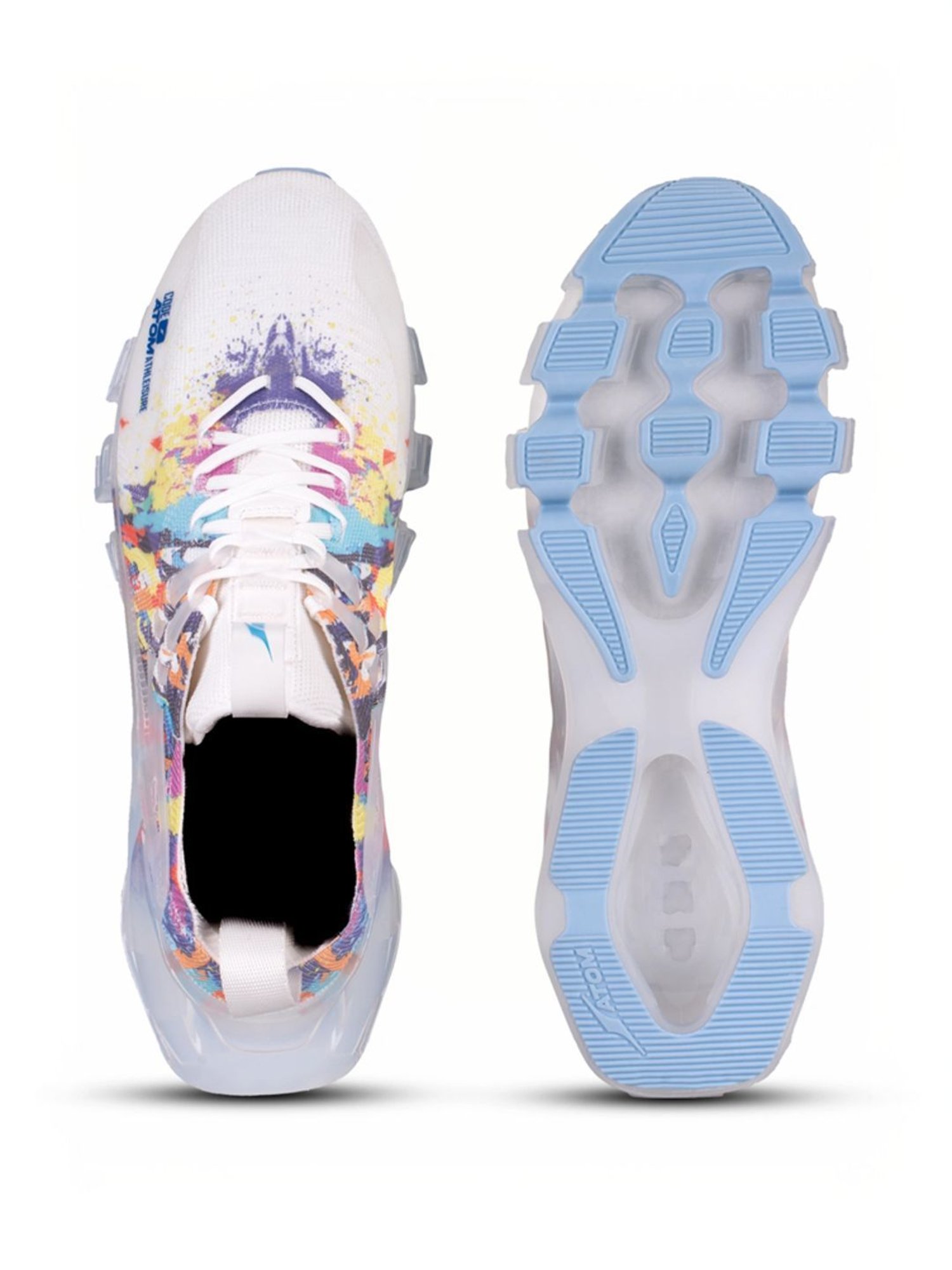 Atom Men's Phantom Multicolor Running Shoes