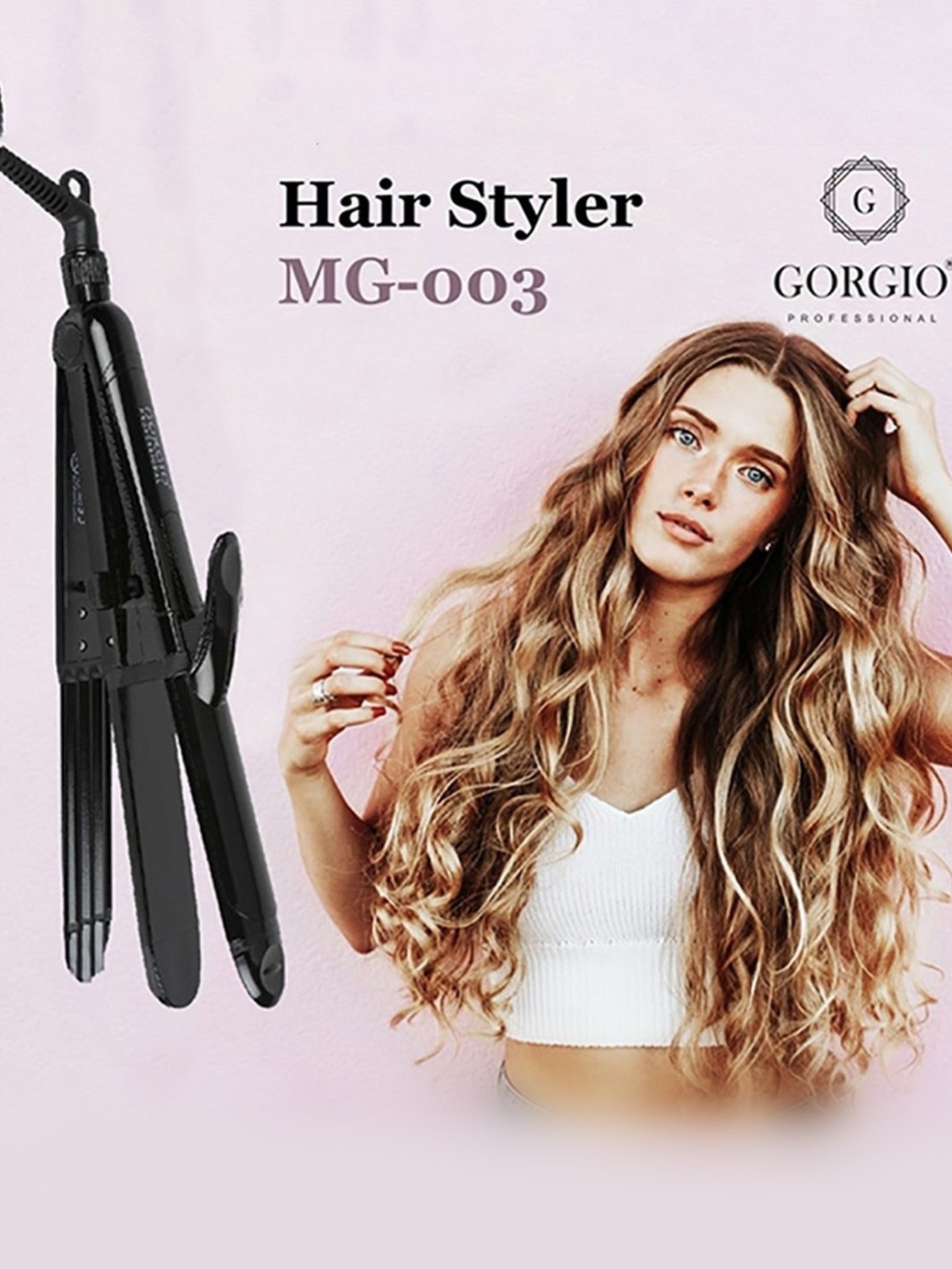 HNK Frizz Hair Crimper (Green)