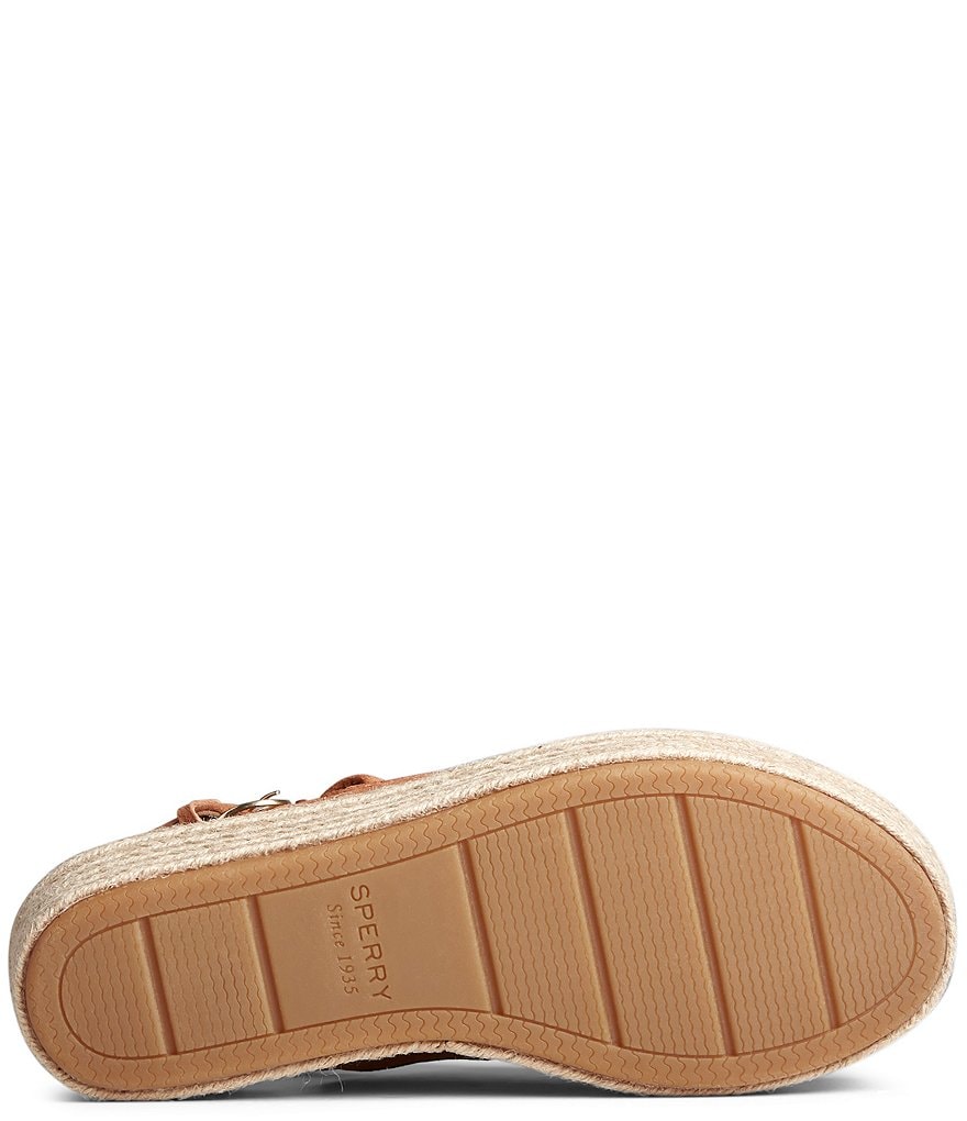 Sperry Delmare Plushwave Flatform Espadrille Sandals