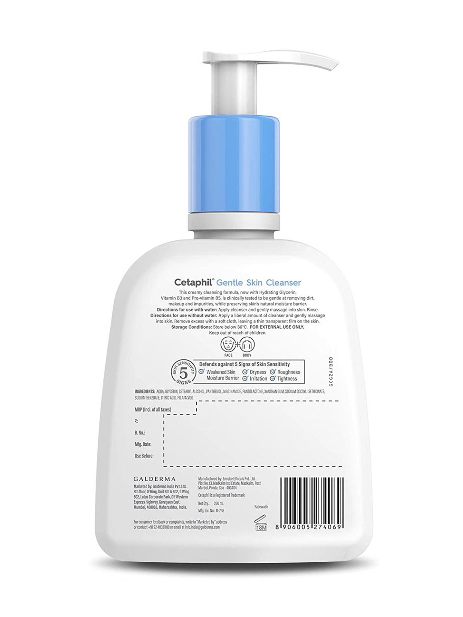 Cetaphil Gentle Skin Cleanser - 250 ml