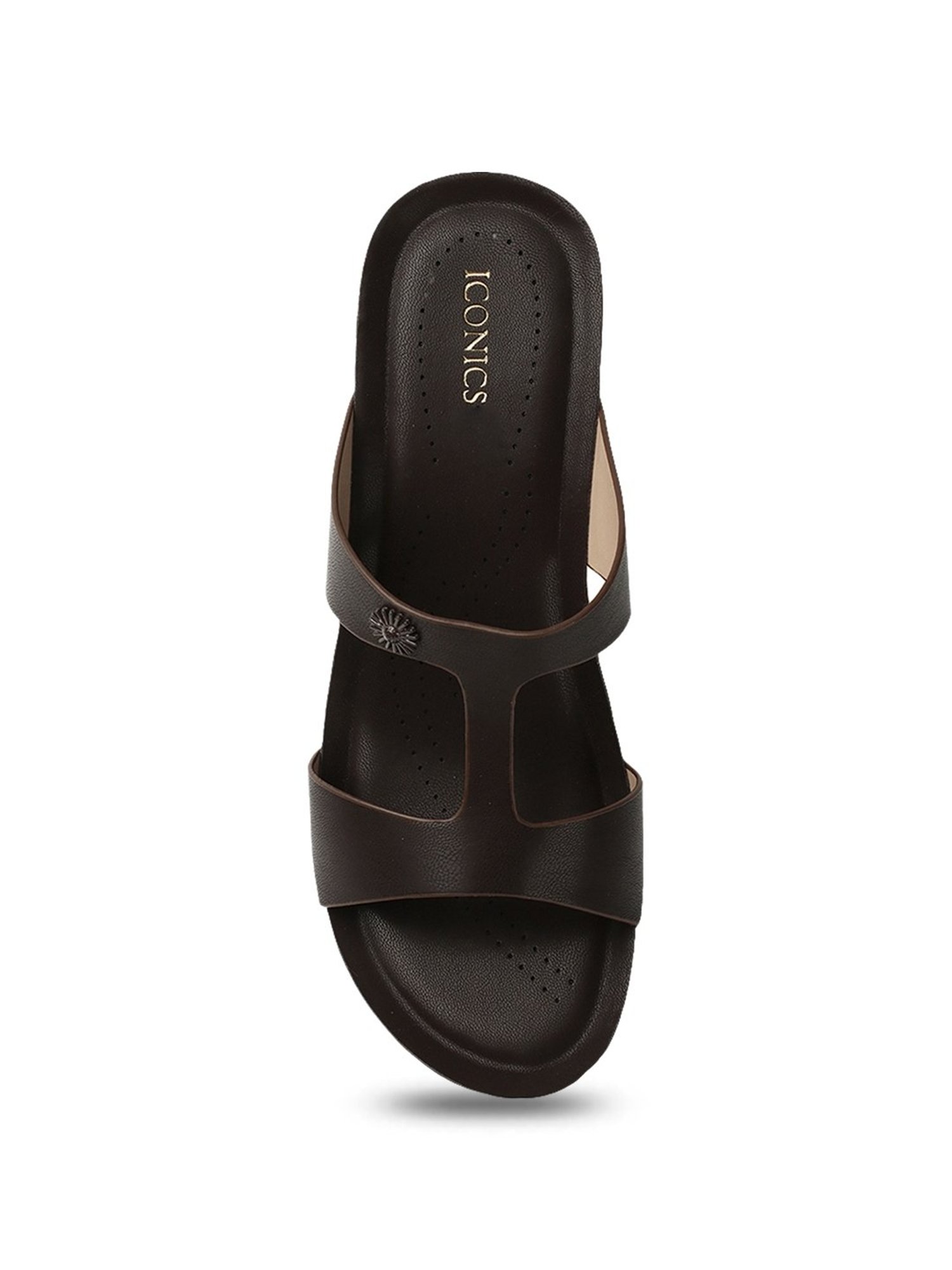 Iconics Women's Brown Casual Sandals