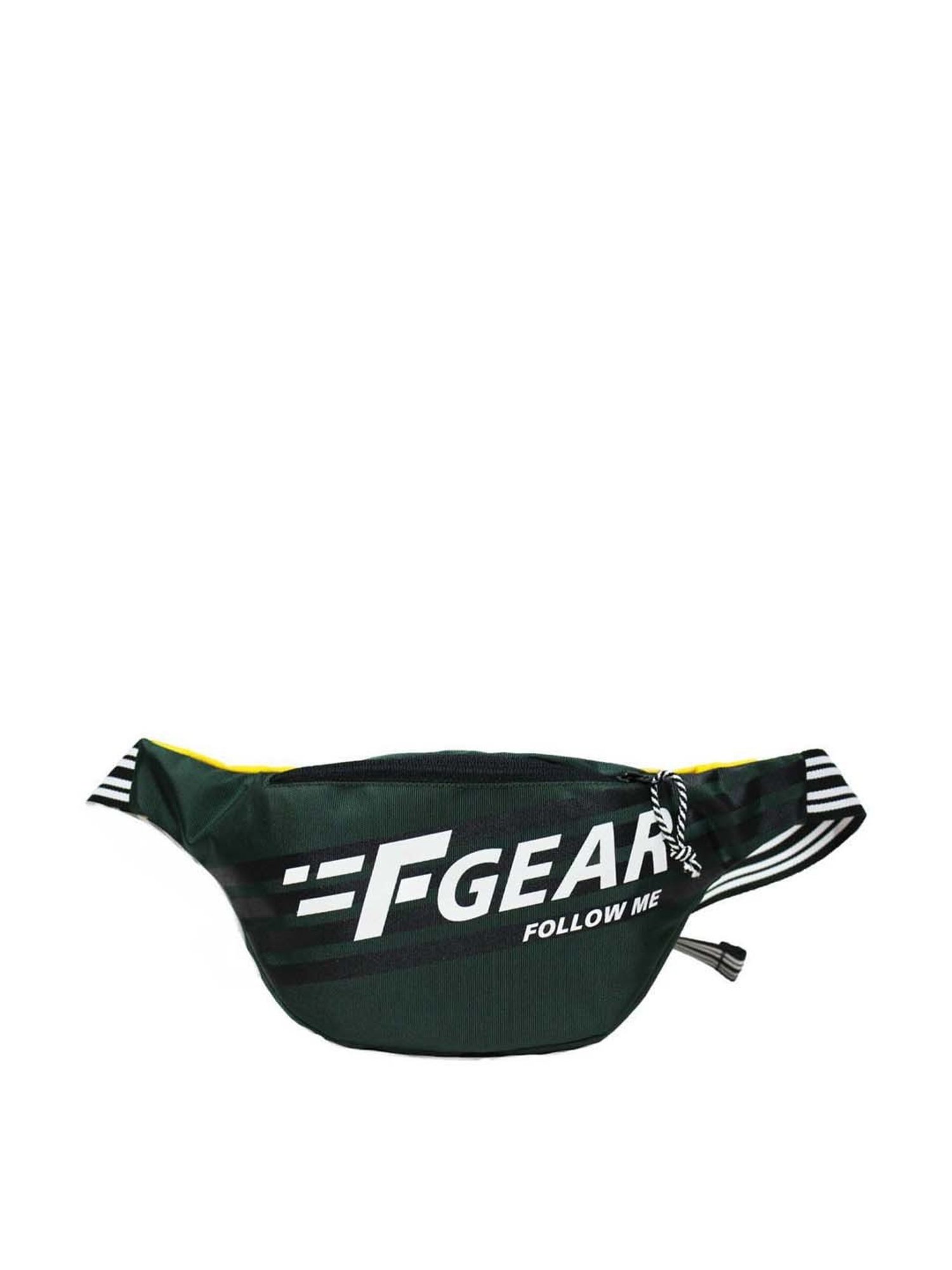 F Gear Green Printed Waist Pouch
