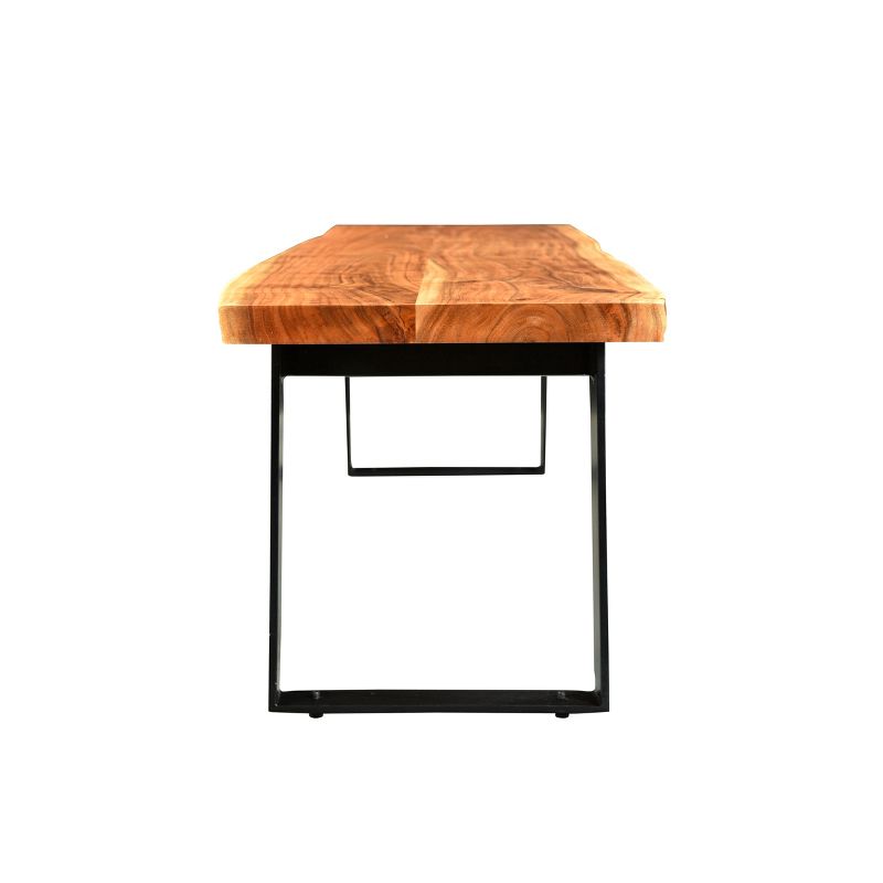 60" Live Edge Bench Natural - Timbergirl